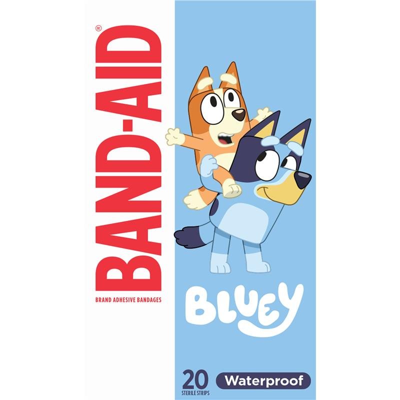 Band-Aid 邦迪 Bluey 布鲁伊卡通创可贴 20片