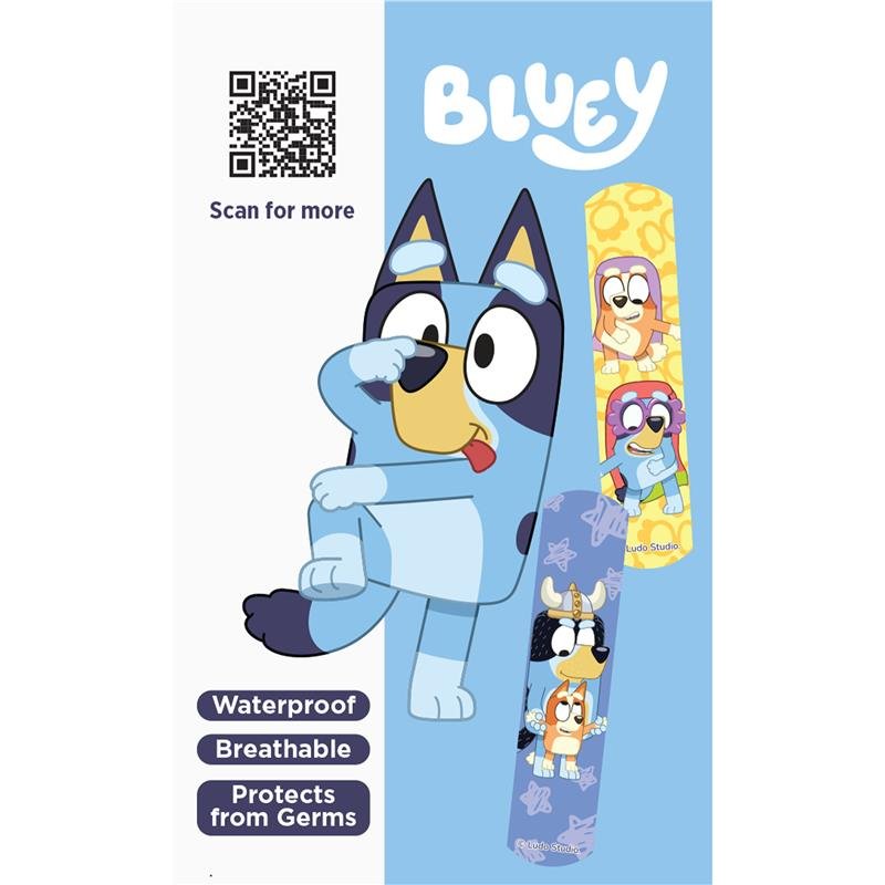 Band-Aid 邦迪 Bluey 布鲁伊卡通创可贴 20片