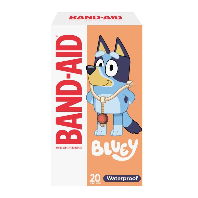 Band-Aid 邦迪 Bluey & Friends 布鲁伊和朋友们卡通创可贴 20片