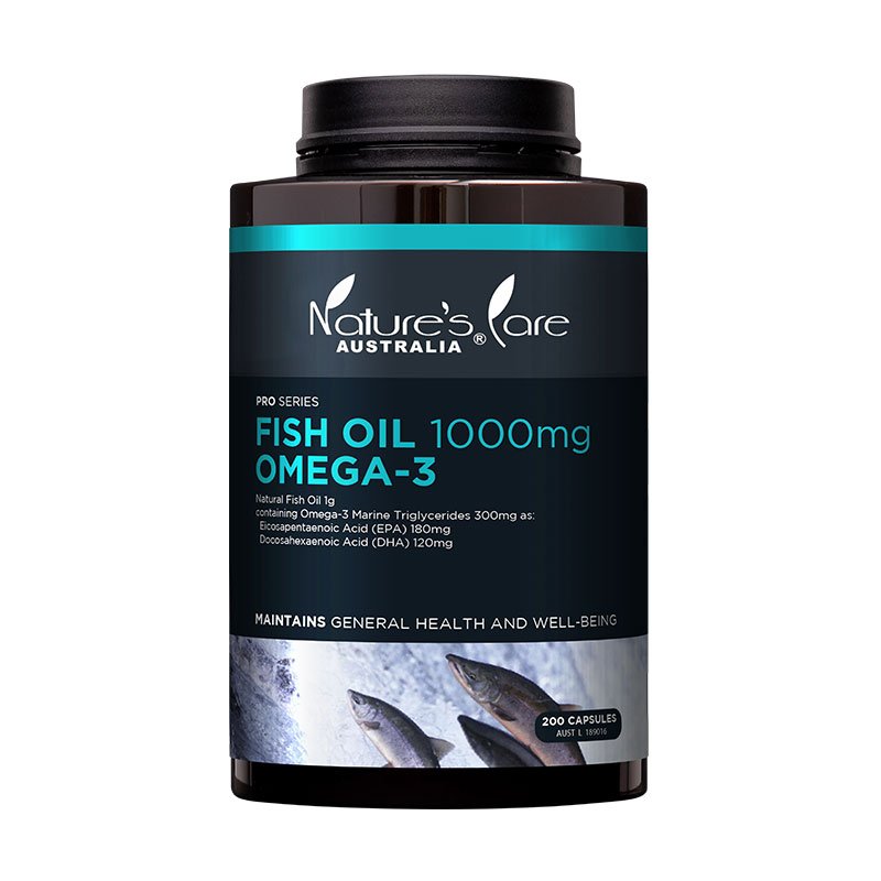Nature's Care NC PRO 深海鱼油胶囊 1000mg 200粒