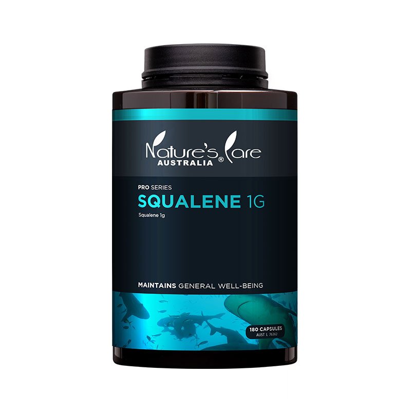 Nature's Care NC PRO 高含量深海角鲨烯软胶囊 180粒