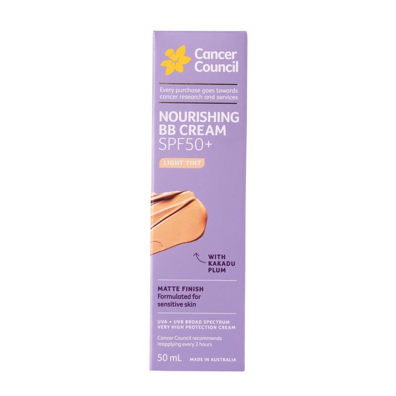 Cancer Council SPF50+ 滋润BB霜 浅色 50ml