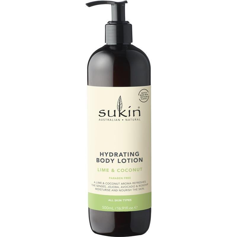 Sukin 保湿身体乳 青柠椰子 500ml