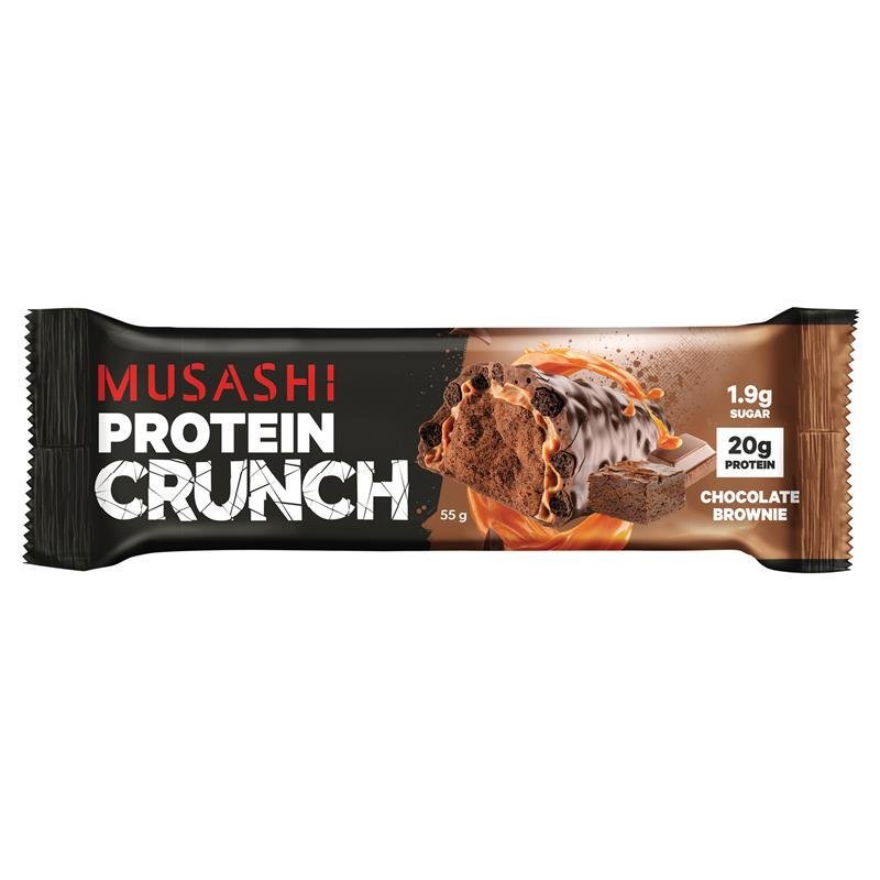Musashi 武藏蛋白脆棒 巧克力布朗尼 55g