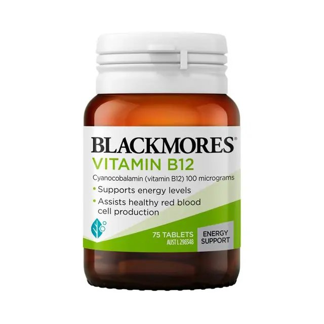Blackmores 维生素B12 75片   