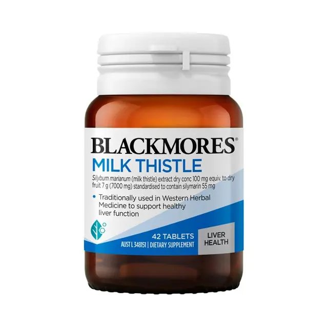 Blackmores 奶蓟草护肝片 42片 