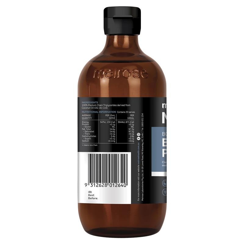 Melrose MCT 中链甘油三酯油 500ml