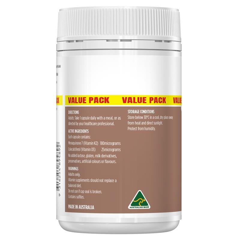 Healthy Care 高强效维生素K2+D3 150粒