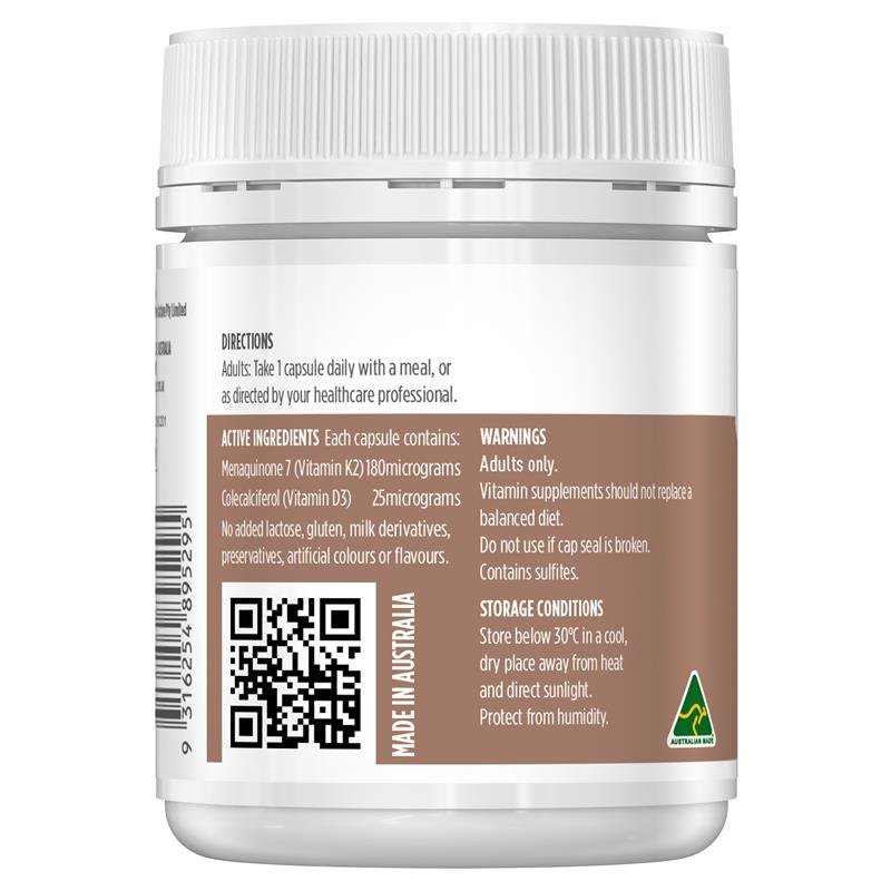 Healthy Care 高强效维生素K2+D3 90粒