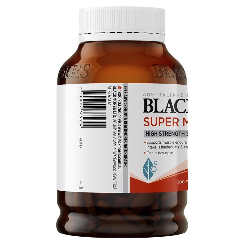 Blackmores 澳佳宝超强效镁 300片