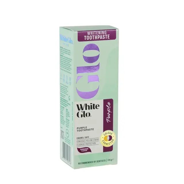 White Glo 紫色调色牙膏 115g
