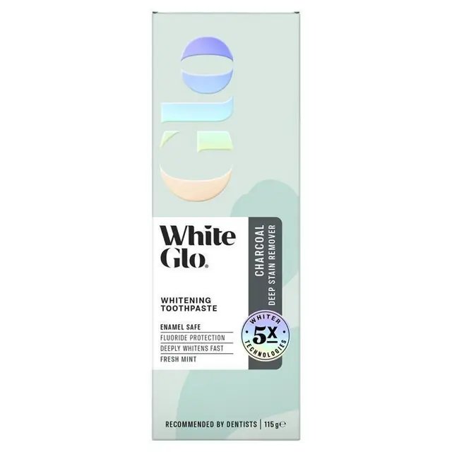 White Glo 活性炭牙膏 115g