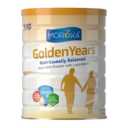 Moroka 莫兰卡黄金岁月中老年乳铁蛋白脱脂奶粉 800g