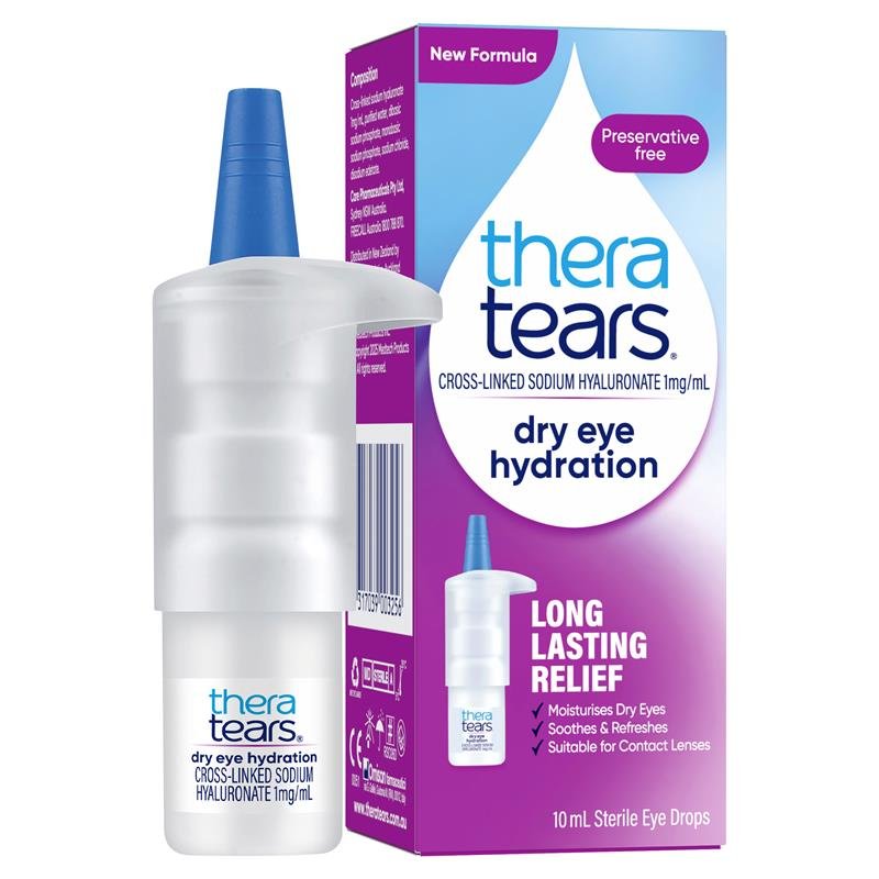 Theratears Dry Eye Hydration Eye Drops 10ml