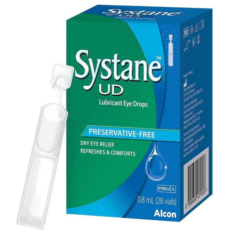 Systane Lubricating Eye Drops Unit Dose Preservative Free 28 x 0.8ml