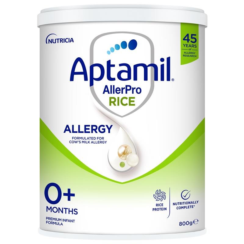 Aptamil Allerpro Rice Allergy Premium Infant Formula From Birth 800g