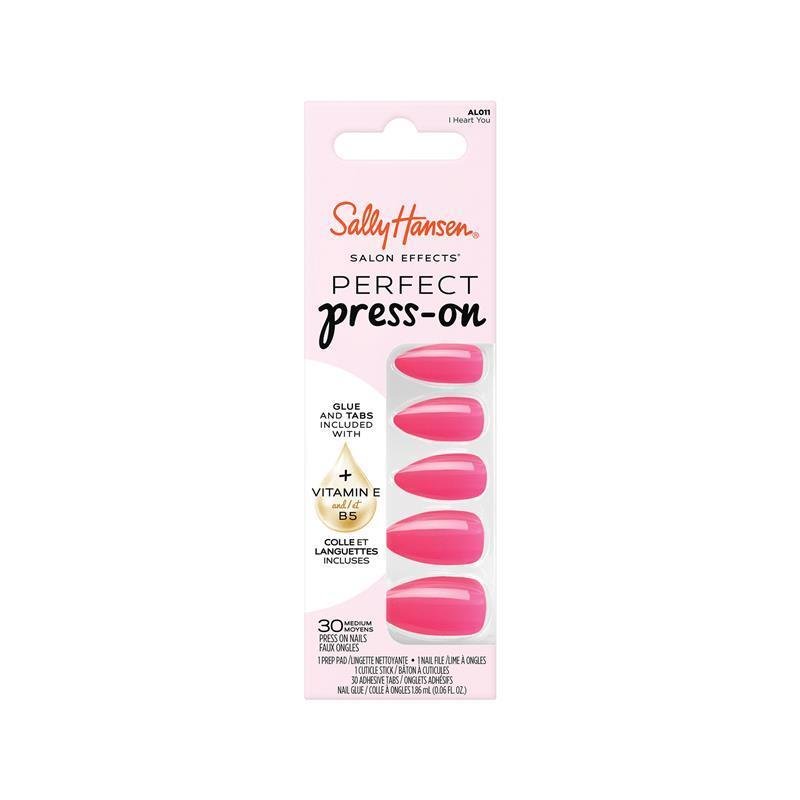Sally Hansen Salon Effects Perfect Press-On I Heart You 30 Pieces