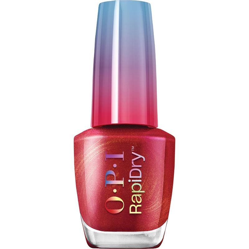 OPI RapiDry Red-y in Snow Time