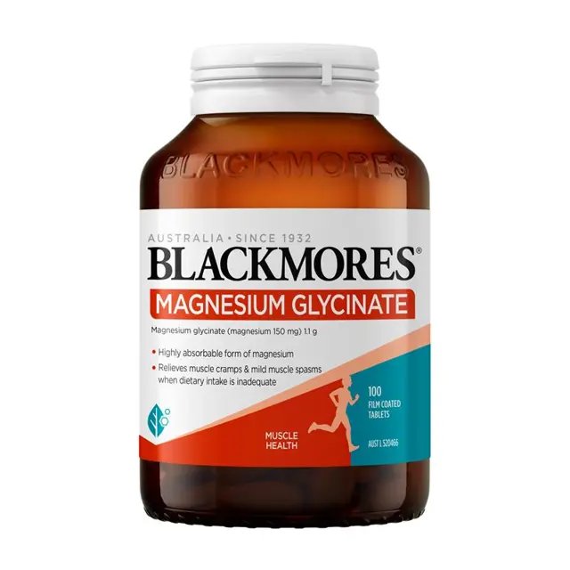 Blackmores  甘氨酸镁 100片