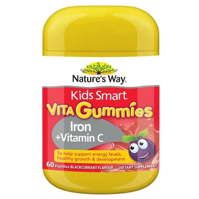 Nature's Way 儿童铁+维生素C软糖 60粒