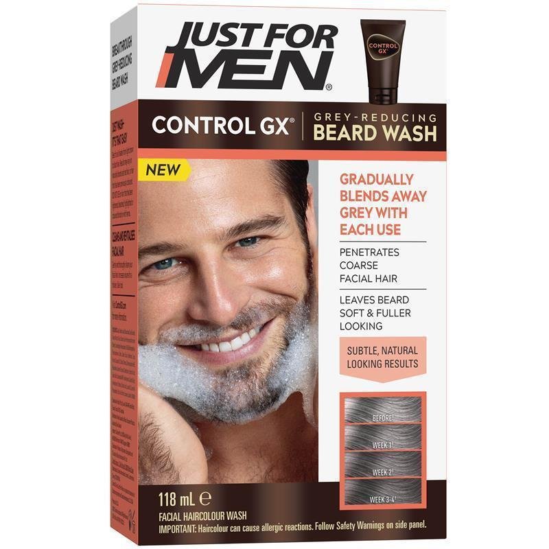 Just For Men 胡须清洁洗剂 Control GX 常规款 118ml