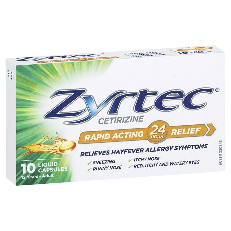 Zyrtec 仙特明 液体胶囊 10粒