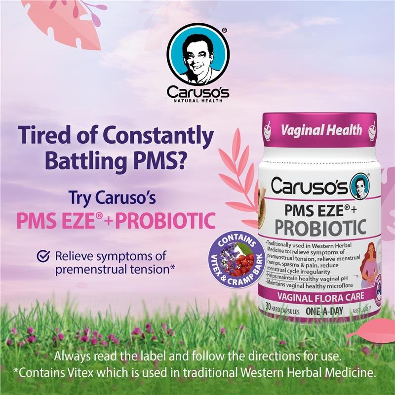 Carusos 益生菌 经前舒缓 30粒胶囊
