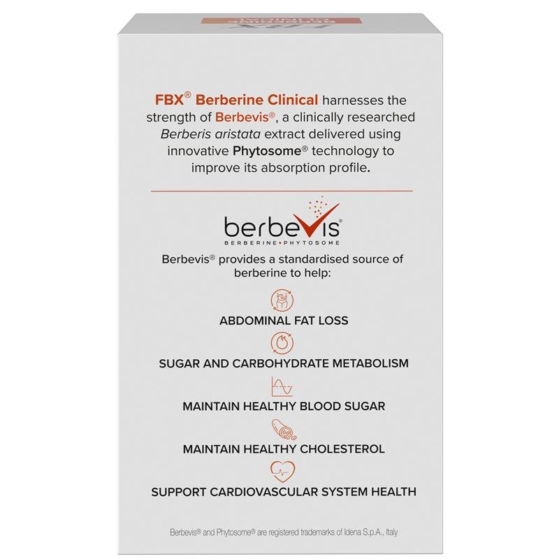FBX 小檗碱 Berberine Clinical 40粒胶囊