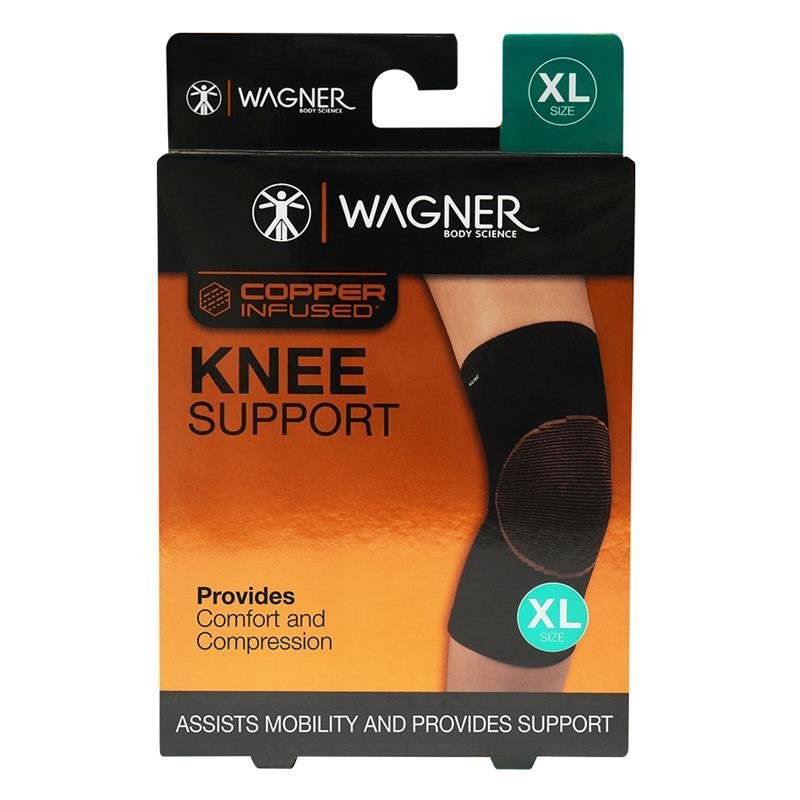 Wagner Body Science 铜纤维护膝 加大码