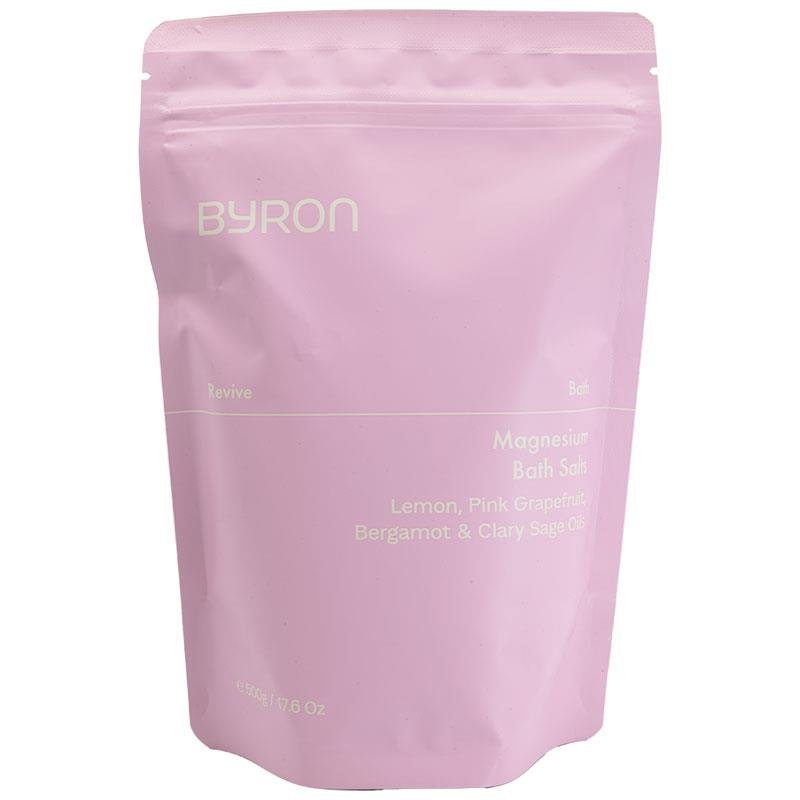 Byron 镁浴盐 焕活款 柠檬粉葡萄柚 500g