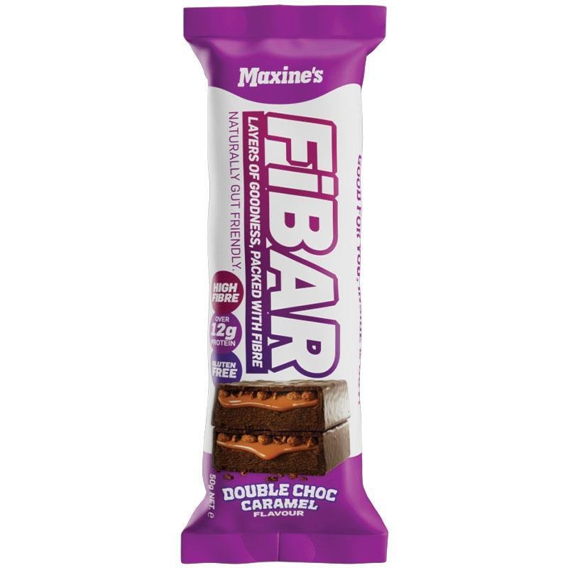 Maxines FiBAR 高纤维蛋白棒 双重巧克力焦糖 50g