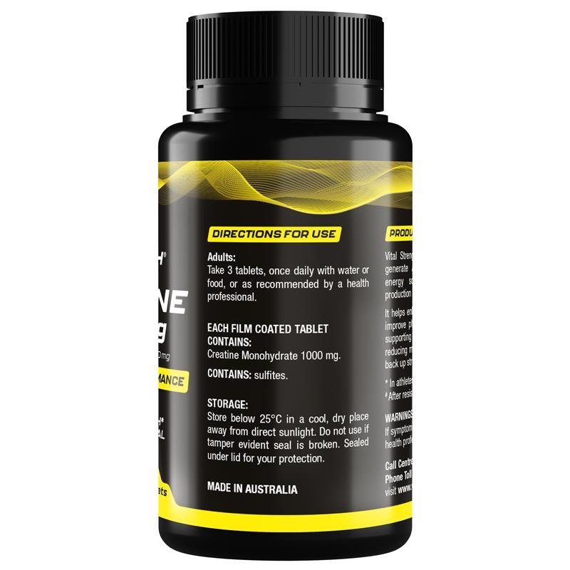 Vital Strength 肌酸片 1000mg 60片