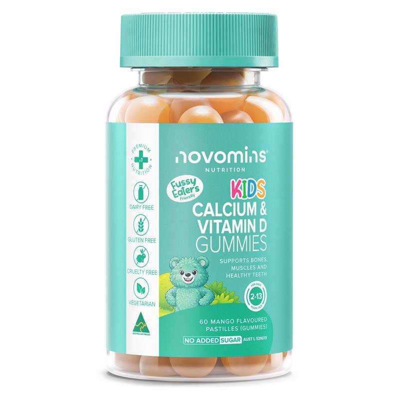 Novomins 儿童钙+维生素D软糖 60粒