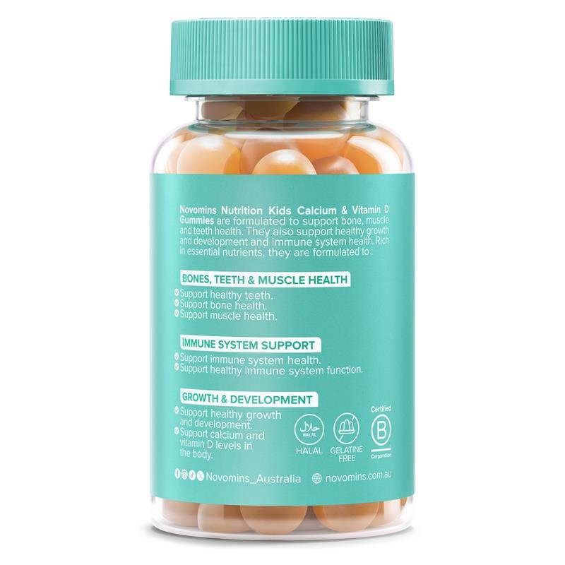Novomins 儿童钙+维生素D软糖 60粒