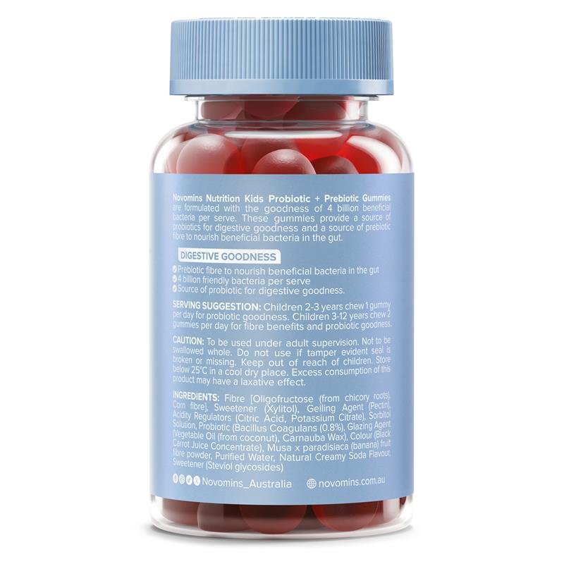 Novomins 儿童益生菌+益生元软糖 60粒