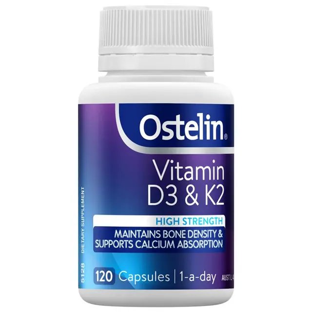 Ostelin 维生素D3+K2 120粒