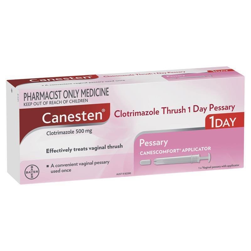 Canesten 1 Day Thrush Treatment Pessary - Clotrimazole (S3)
