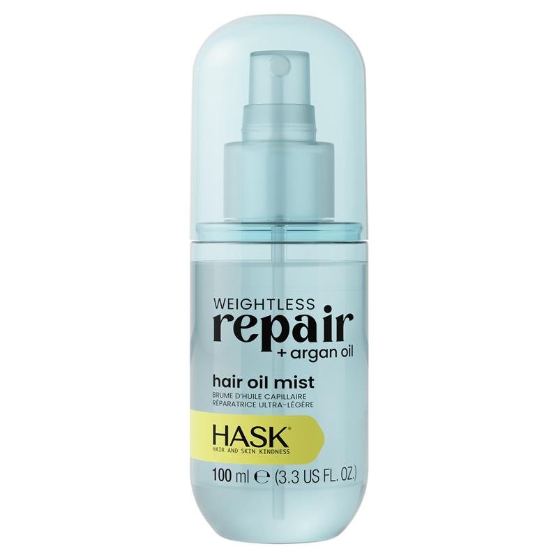 Hask Weightless Repair + Argan Oil Hair Oil Mist 100ml