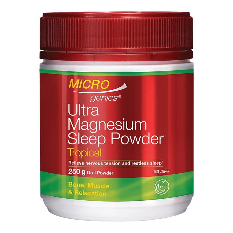 Microgenics 睡眠镁粉 热带水果味 250g