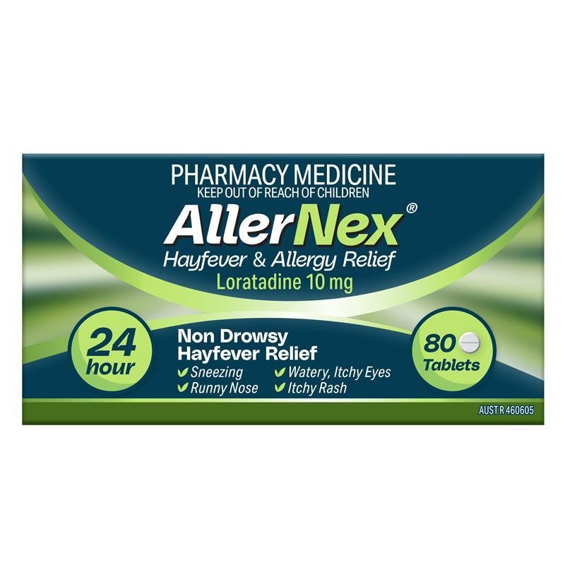 AllerNex 抗过敏片 80片