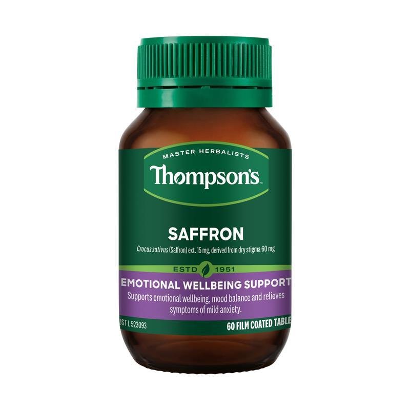Thompsons 汤普森藏红花片 60片