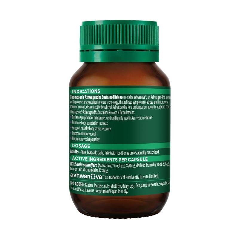 Thompsons 汤普森缓释南非醉茄胶囊 30粒