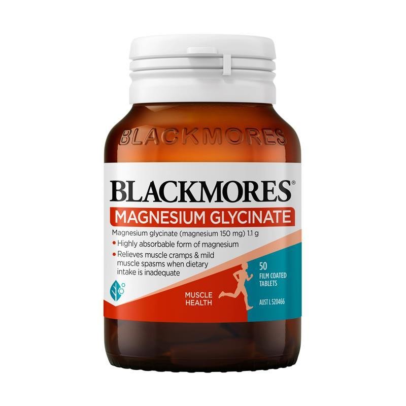 Blackmores 澳佳宝甘氨酸镁片 50片