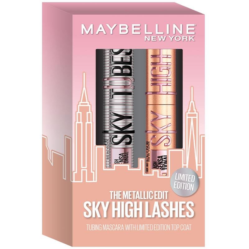 Maybelline 美宝莲 Sky High 睫毛膏双支装 Metallic 圣诞2026