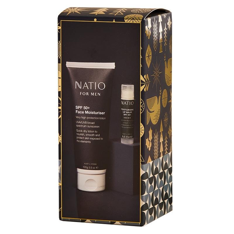 Natio 娜迪奥男士日常防晒护肤两件套
