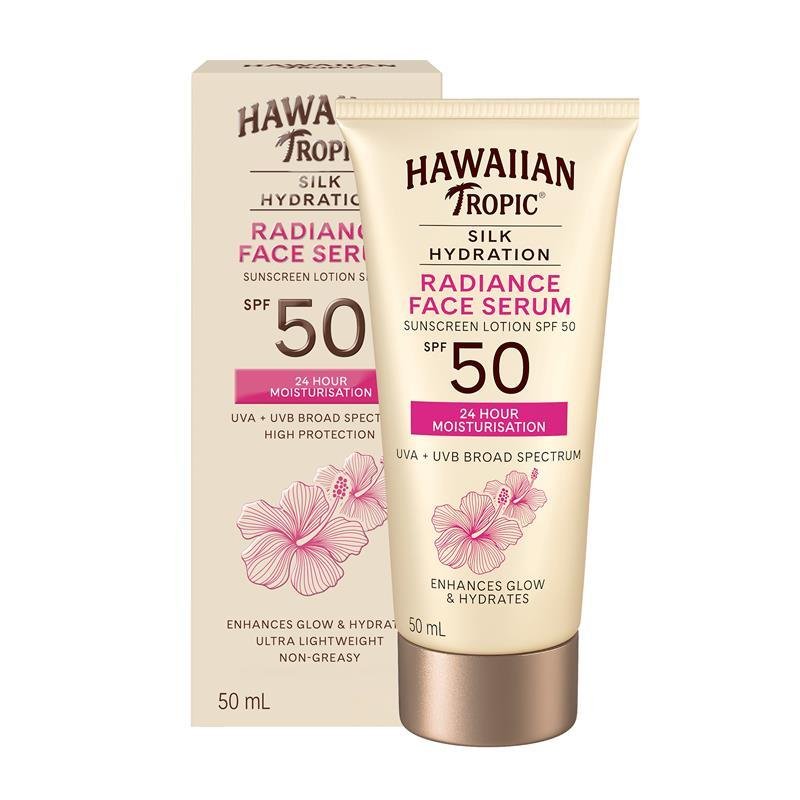 Hawaiian Tropic 夏威夷热带丝滑保湿焕亮面部精华 50ml