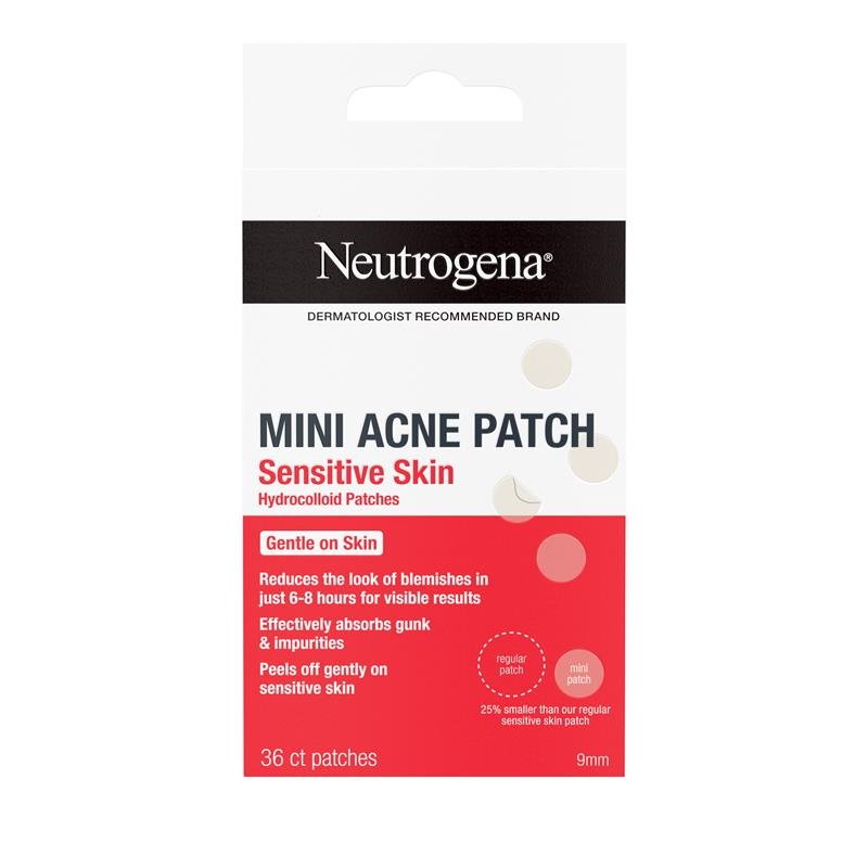 Neutrogena 露得清敏感肌痘痘贴迷你装 36片