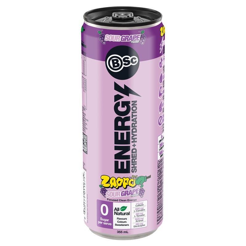 BSc 燃脂补水饮料 Zappo 酸葡萄味 355ml