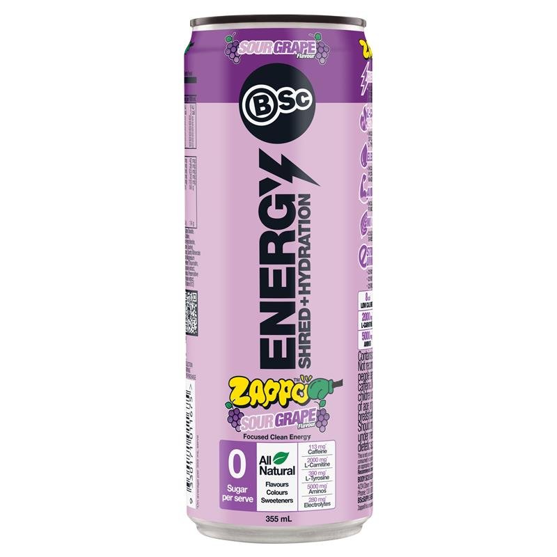 BSc 燃脂补水饮料 Zappo 酸葡萄味 355ml