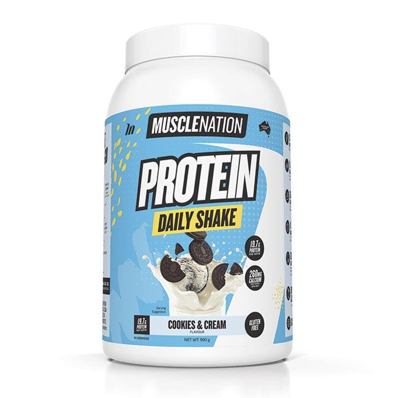 Muscle Nation 每日蛋白奶昔 曲奇奶油味 900g
